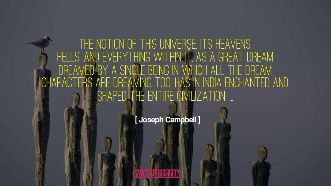 Abundant As The Universe quotes by Joseph Campbell