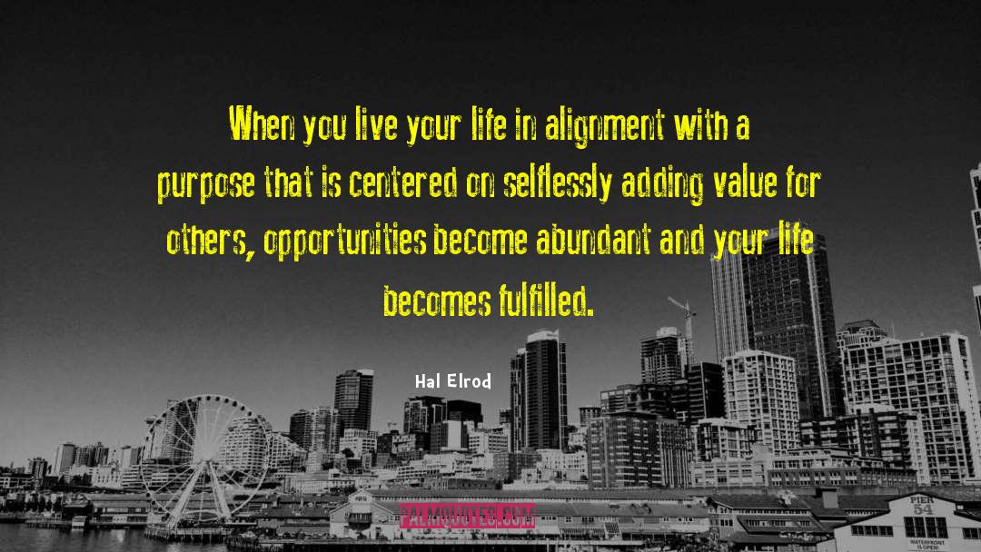 Abundant quotes by Hal Elrod