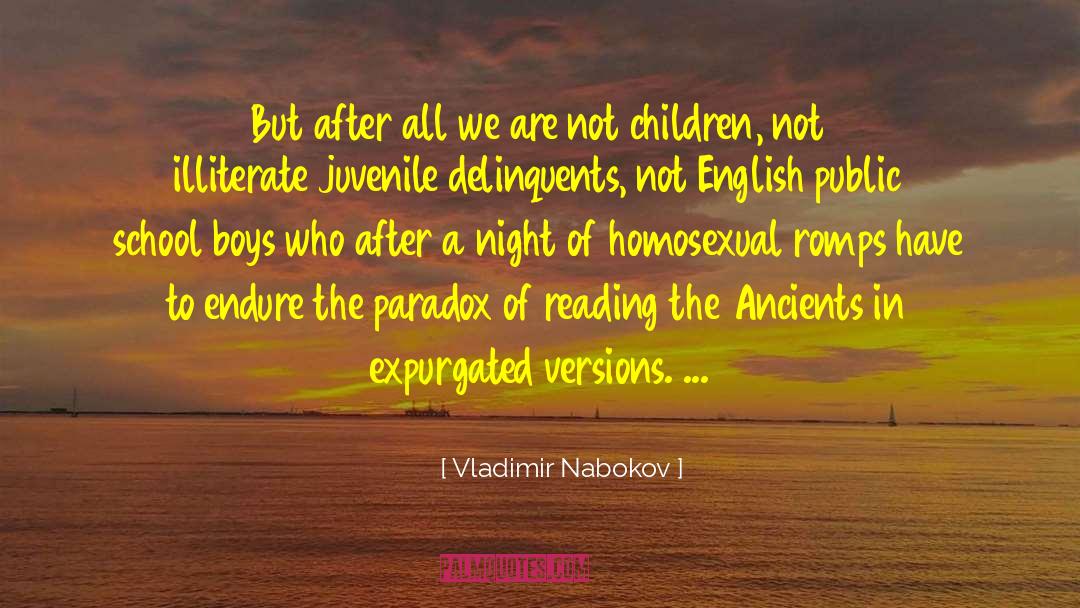 Abusador In English quotes by Vladimir Nabokov