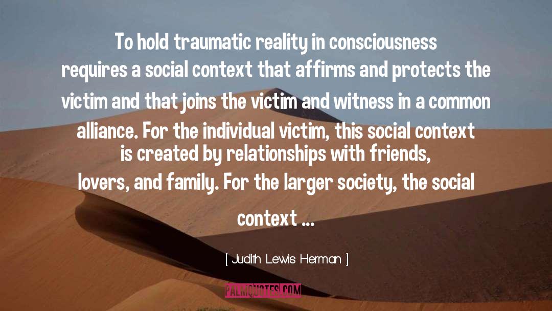 Abuse Abuse Survivors quotes by Judith Lewis Herman