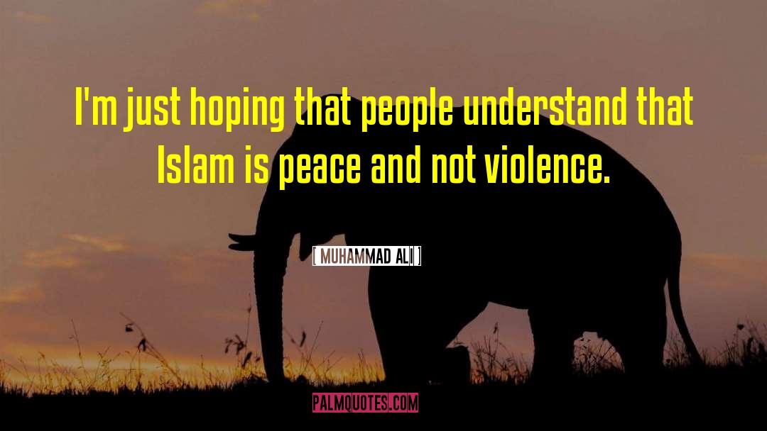 Abuse And Violence quotes by Muhammad Ali