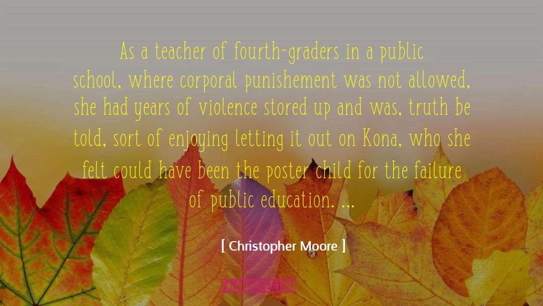 Abuse And Violence quotes by Christopher Moore