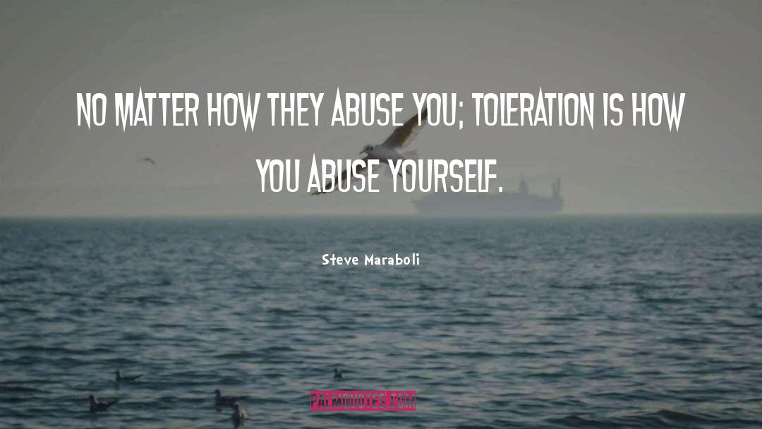 Abuse Denial quotes by Steve Maraboli