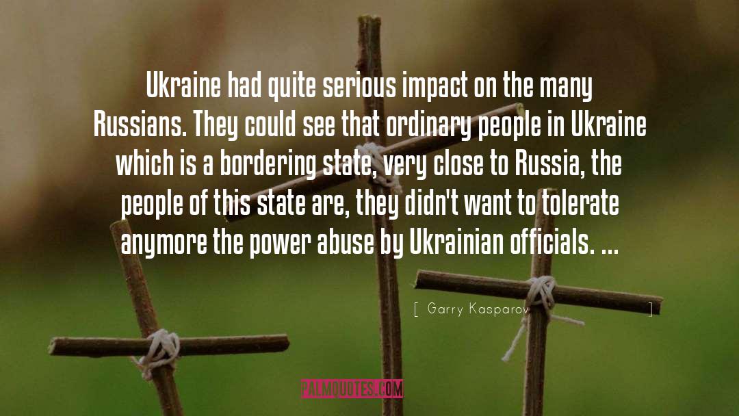 Abuse Of Power quotes by Garry Kasparov