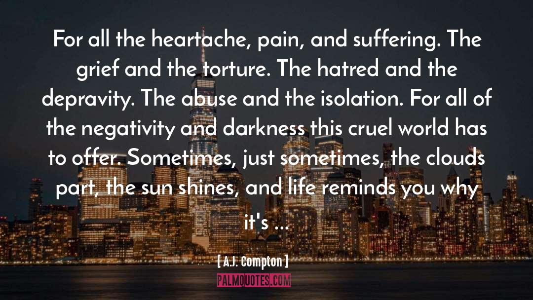Abuse quotes by A.J. Compton
