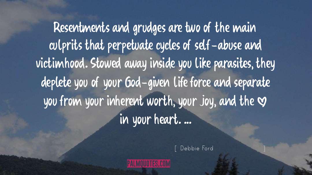 Abuse quotes by Debbie Ford