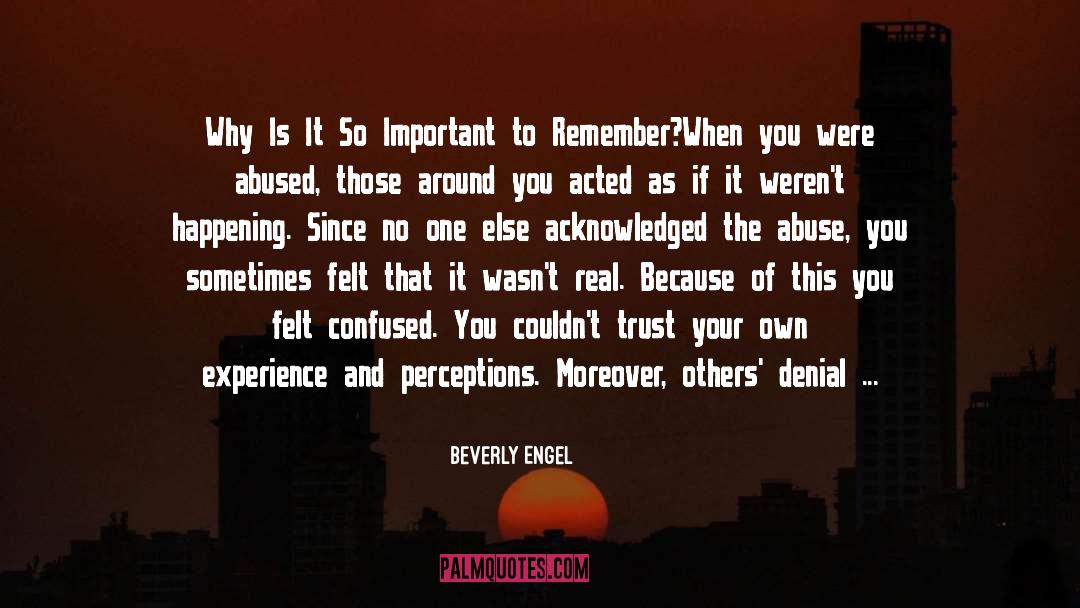 Abuse quotes by Beverly Engel