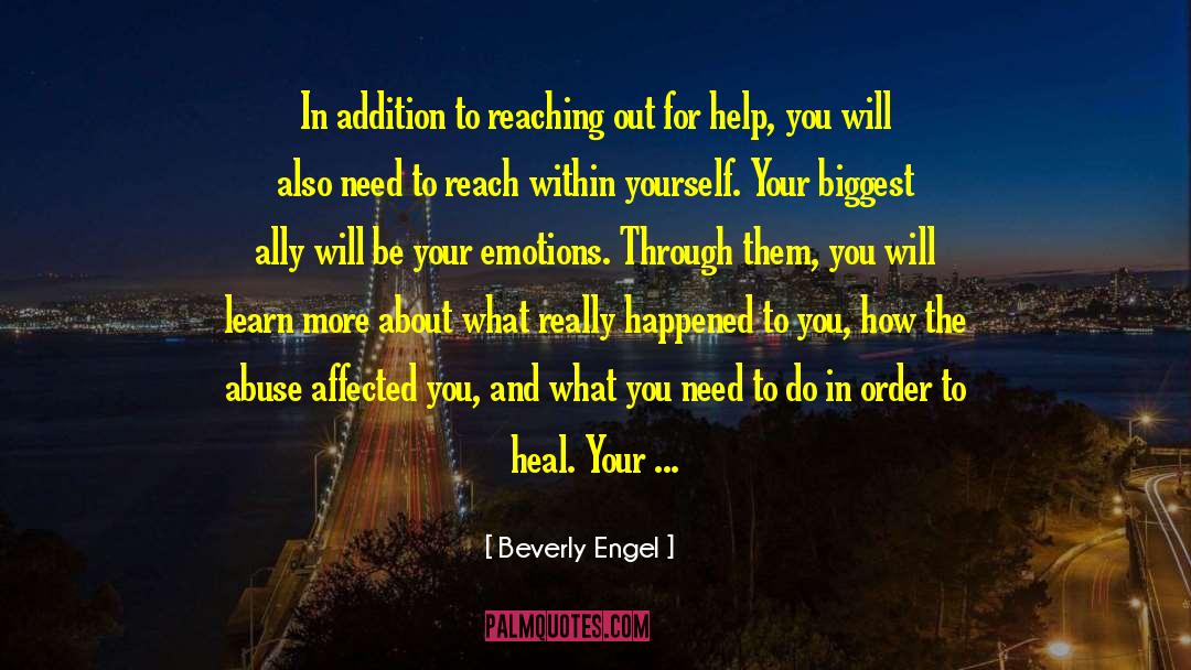 Abuse Recovery quotes by Beverly Engel