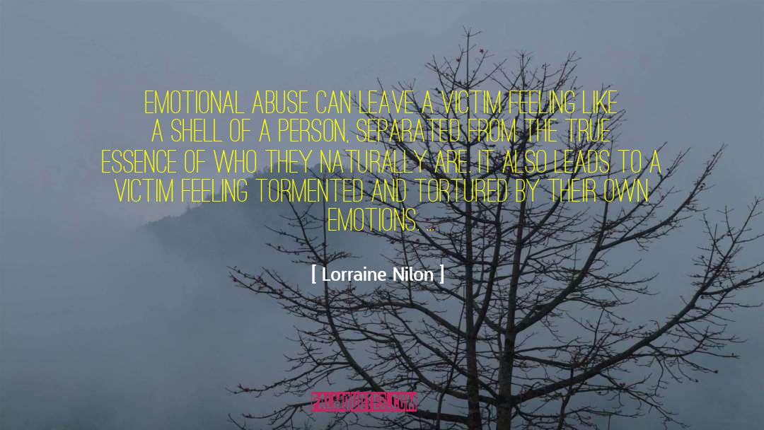 Abuse Sexual Abuse quotes by Lorraine Nilon