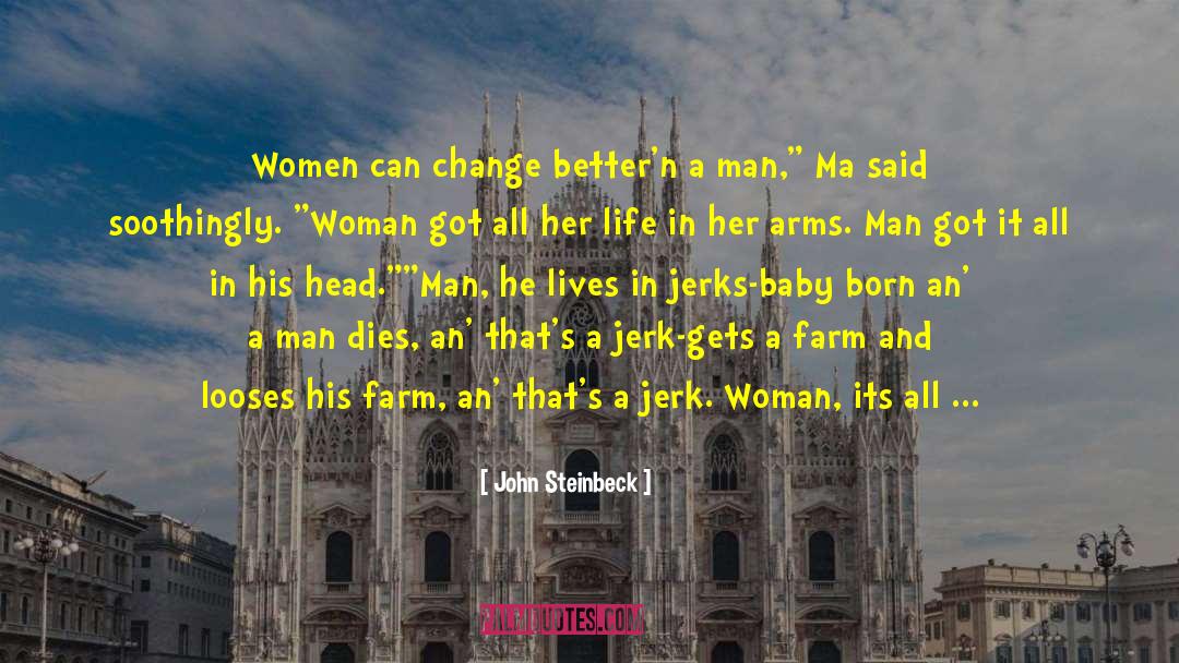 Abused Woman quotes by John Steinbeck