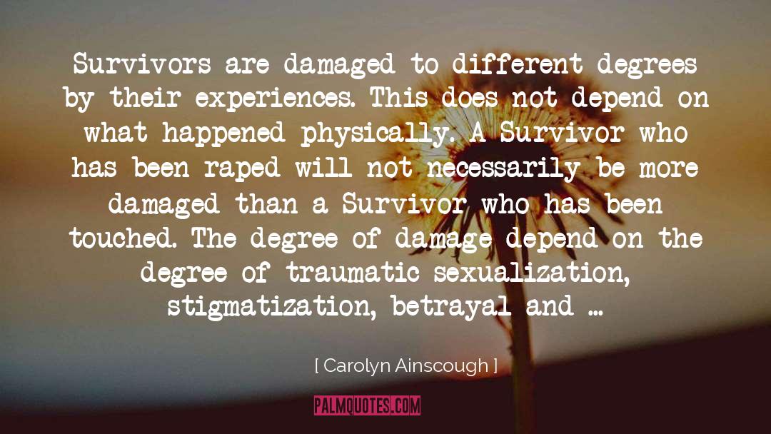 Abuser quotes by Carolyn Ainscough