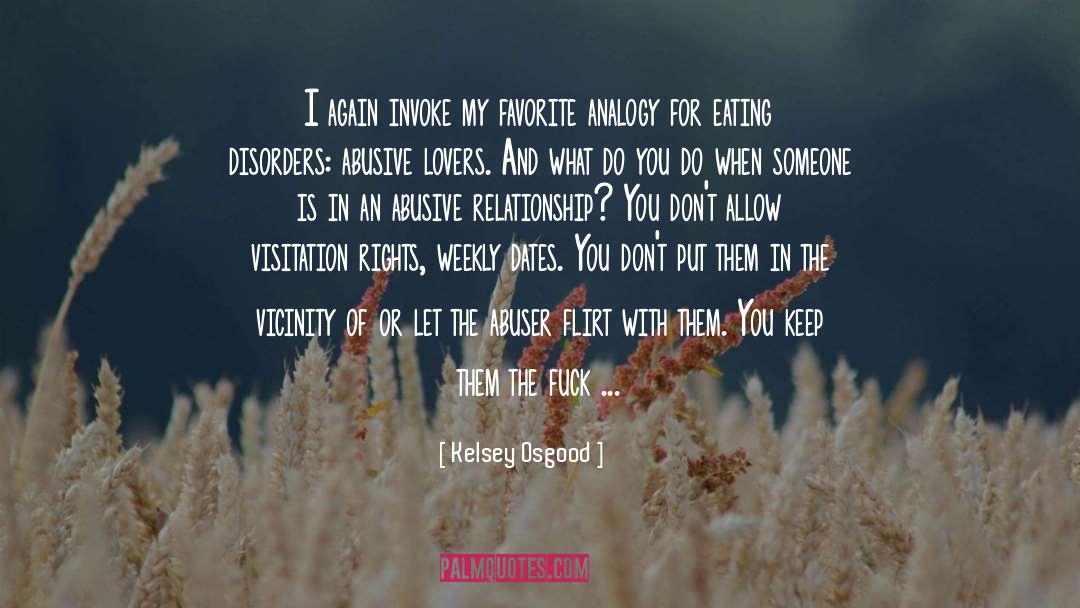 Abuser quotes by Kelsey Osgood