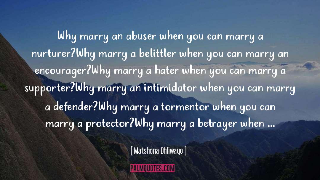 Abuser quotes by Matshona Dhliwayo