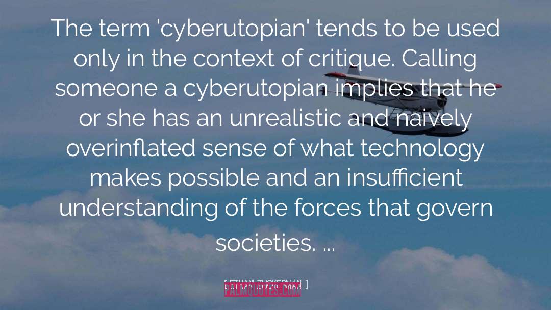 Abusing Technology quotes by Ethan Zuckerman