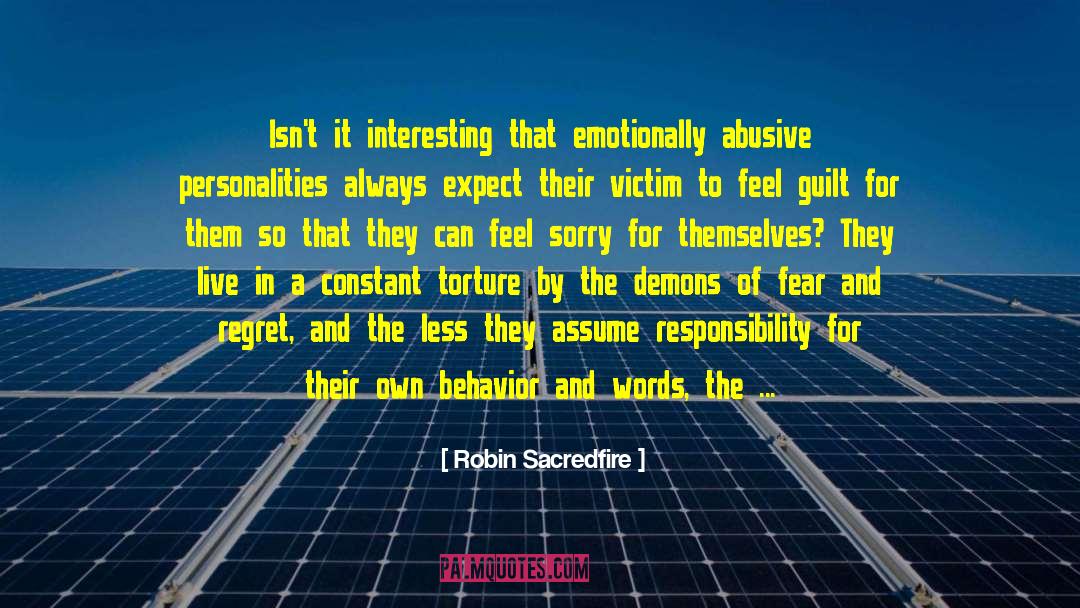 Abusive Partners quotes by Robin Sacredfire