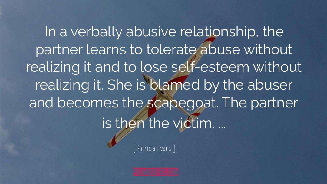 Abusive Relationship quotes by Patricia Evans