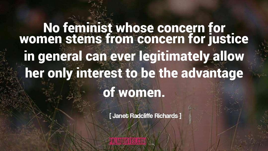 Abusive Women quotes by Janet Radcliffe Richards
