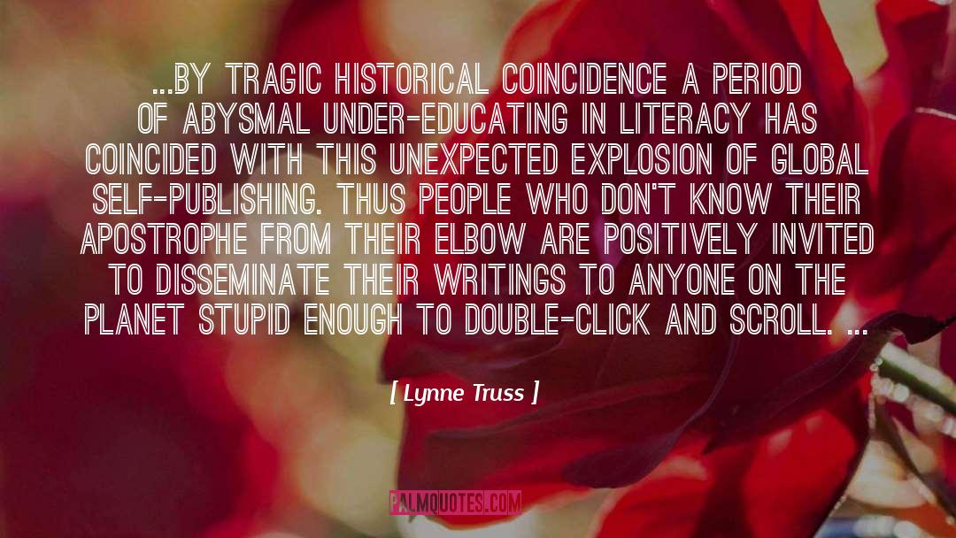 Abysmal quotes by Lynne Truss