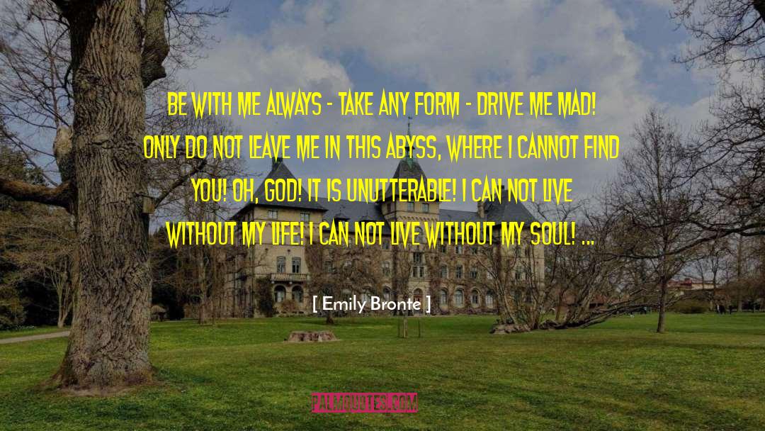 Abyss quotes by Emily Bronte