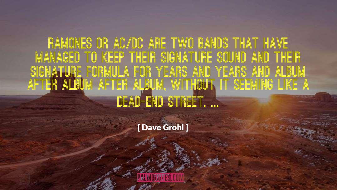 Ac Dc Music quotes by Dave Grohl