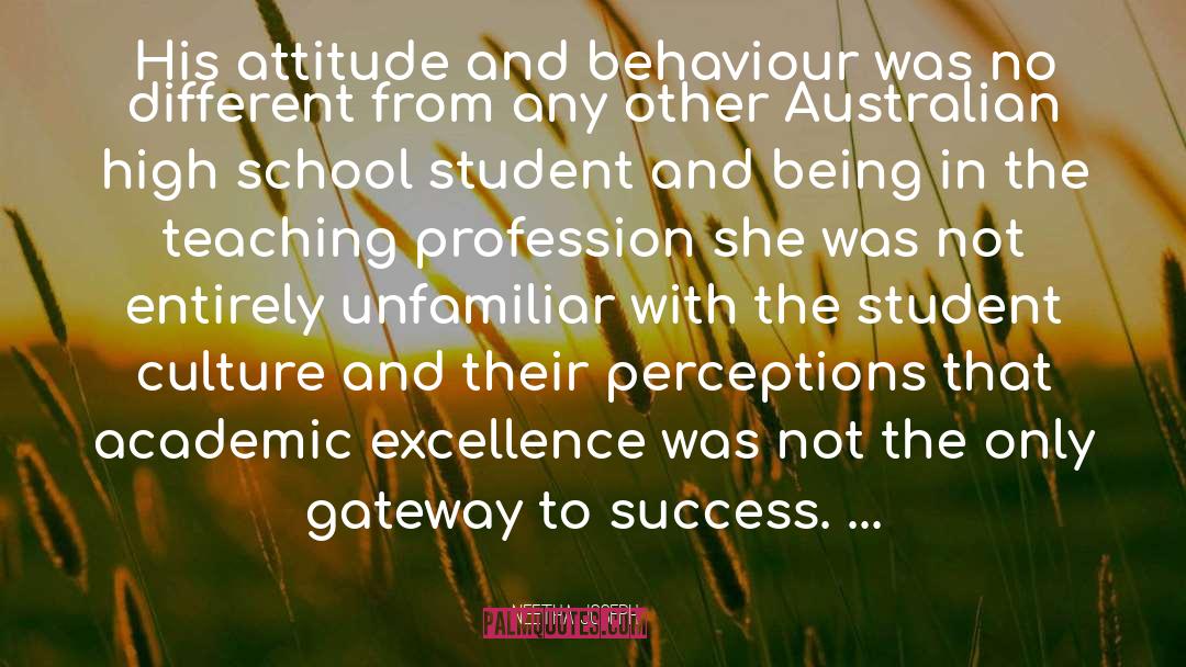 Academic Excellence quotes by Neetha Joseph