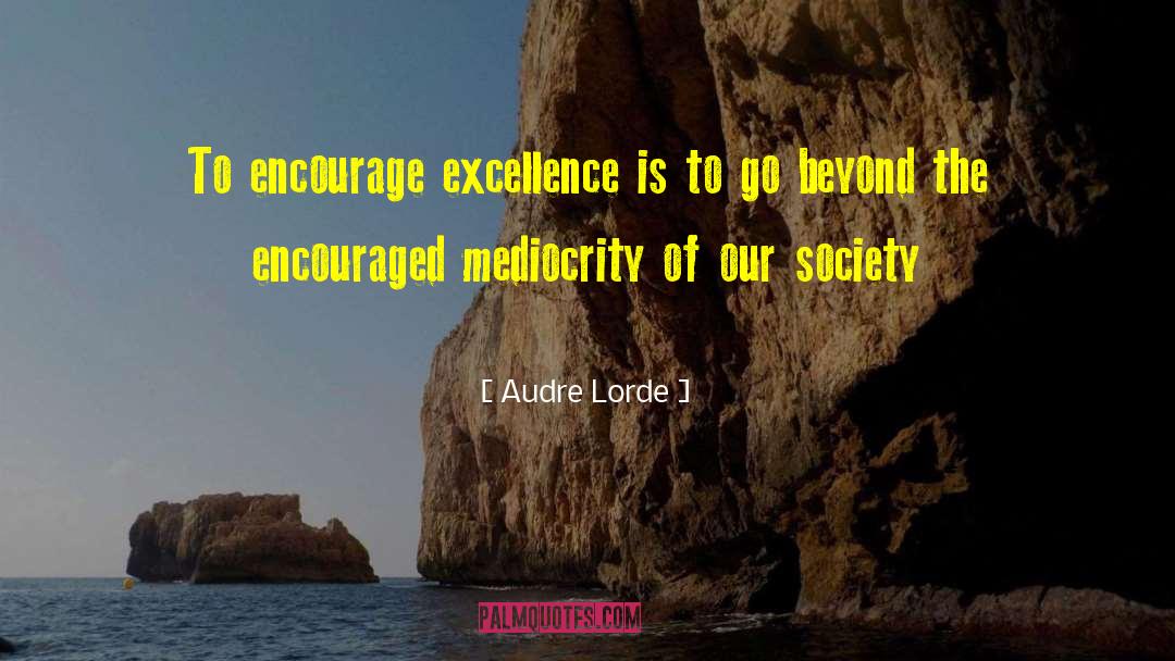 Academic Excellence quotes by Audre Lorde