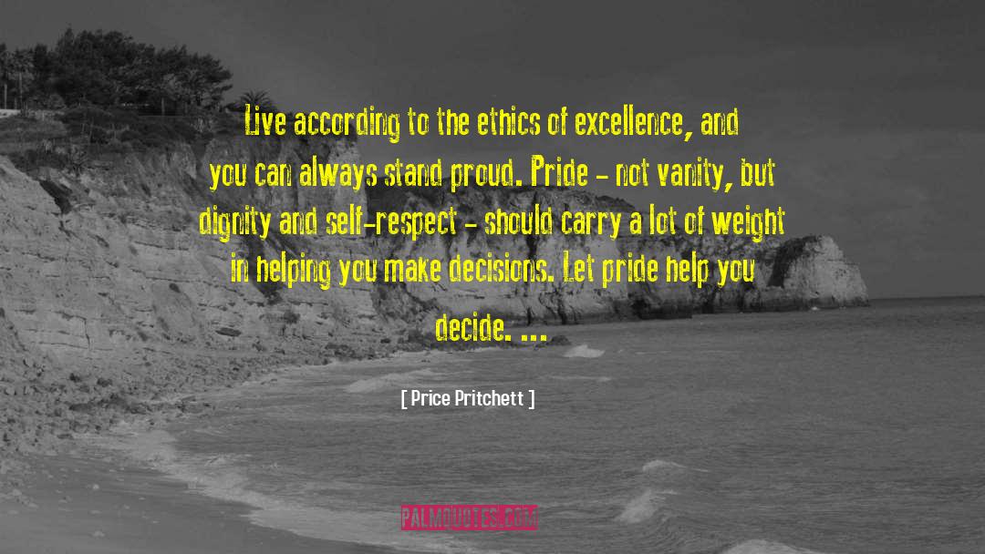 Academic Excellence quotes by Price Pritchett