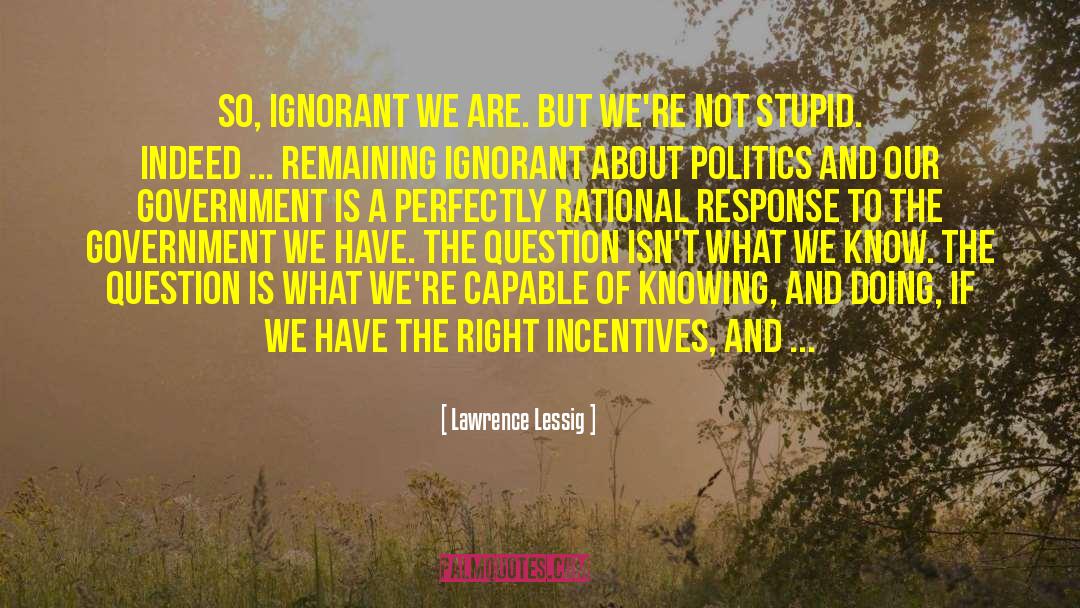 Academic Politics quotes by Lawrence Lessig