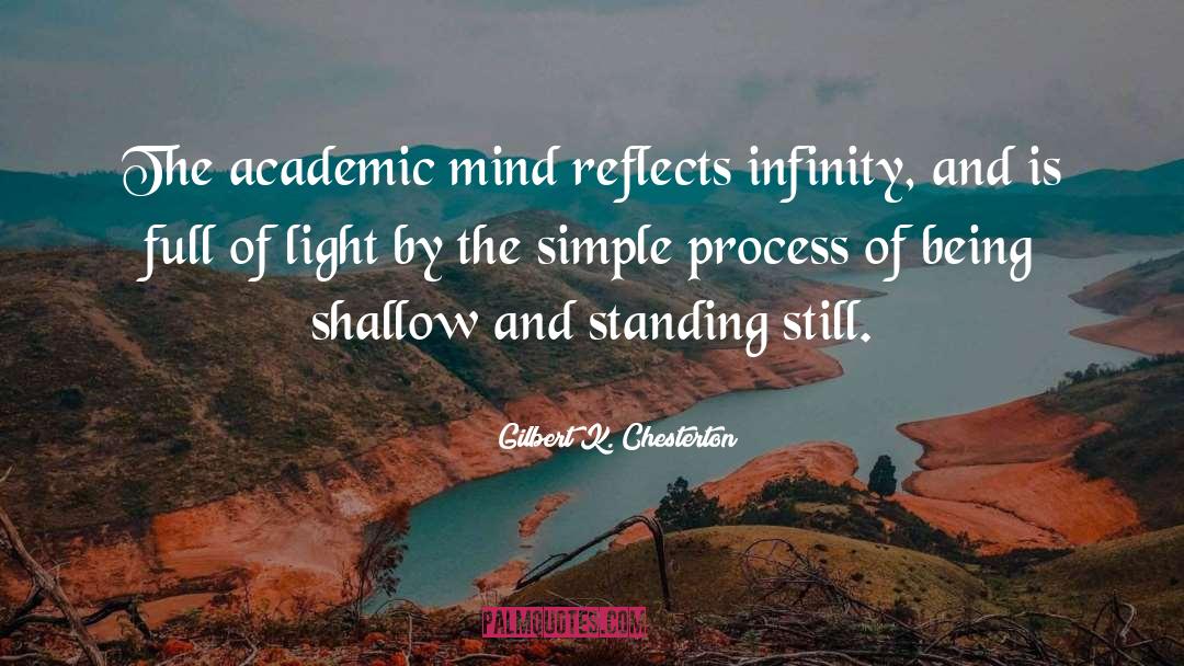 Academic Snobbery quotes by Gilbert K. Chesterton