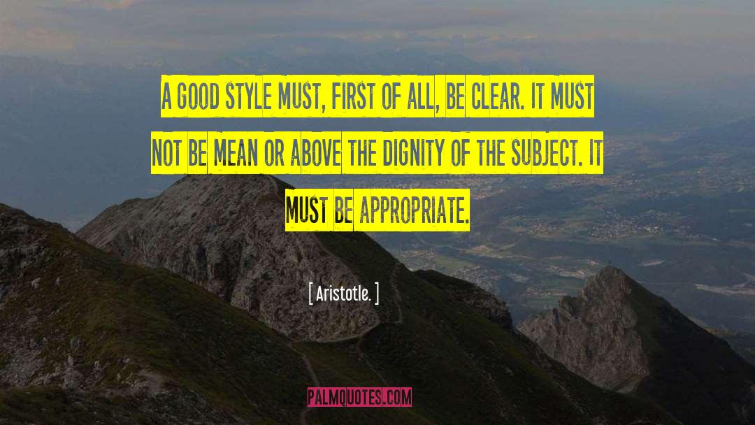 Academic Style quotes by Aristotle.