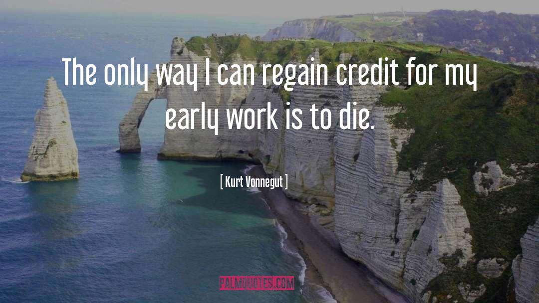 Academic Work quotes by Kurt Vonnegut