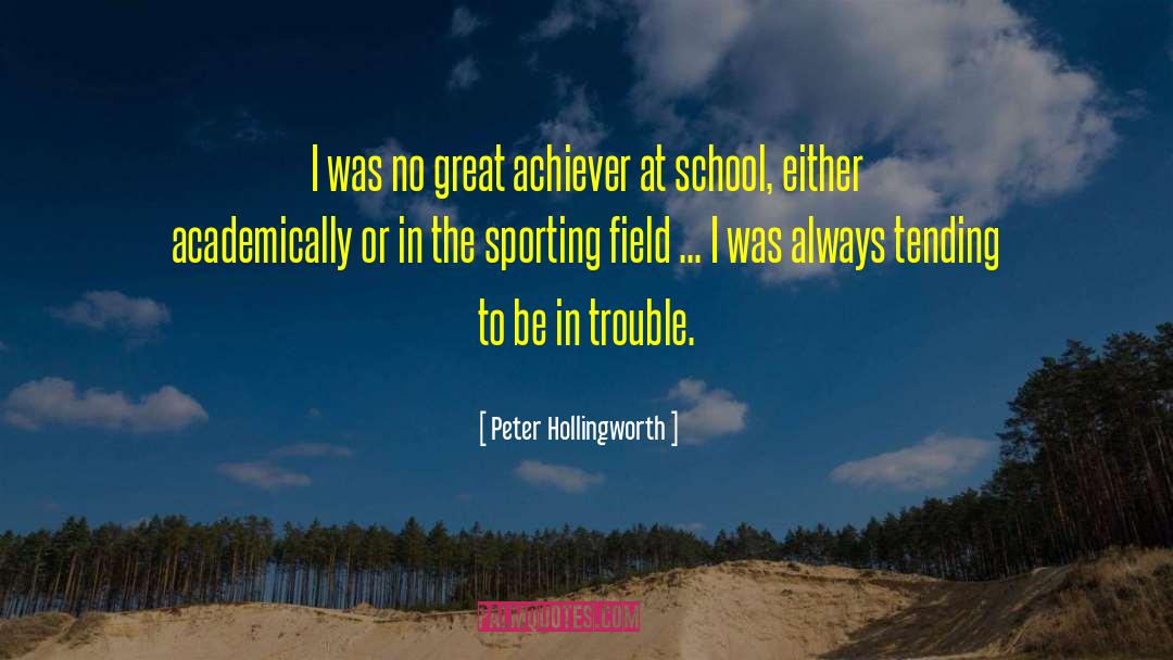 Academically quotes by Peter Hollingworth