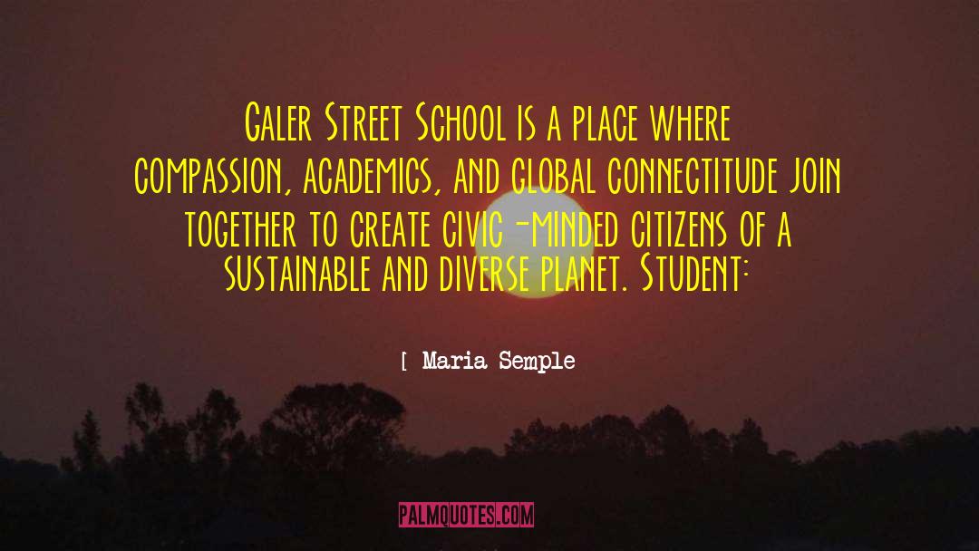 Academics quotes by Maria Semple