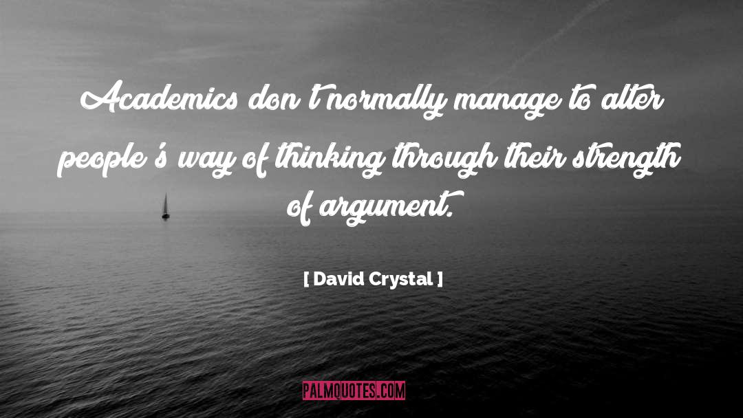 Academics quotes by David Crystal