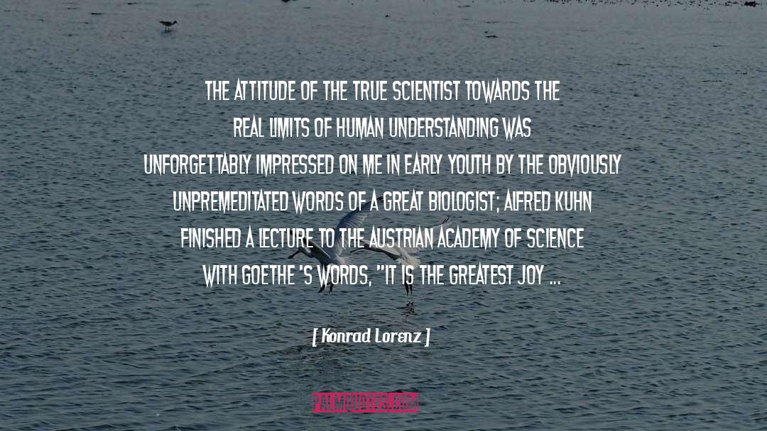 Academy Of Oxenfurt quotes by Konrad Lorenz