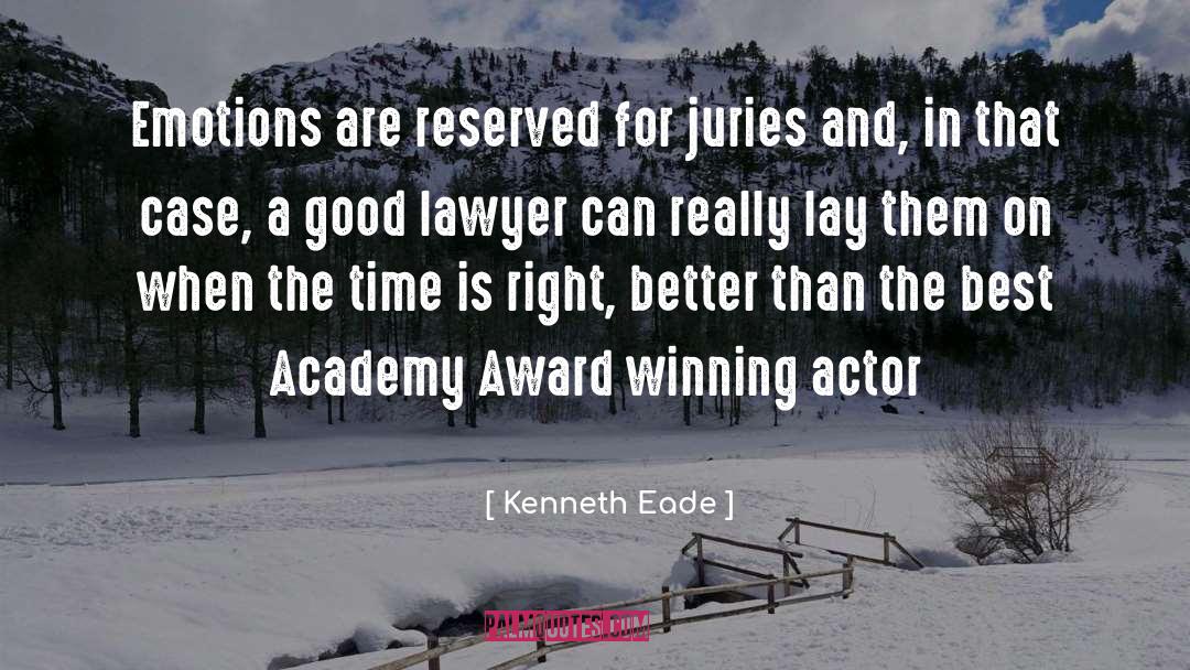 Academy quotes by Kenneth Eade