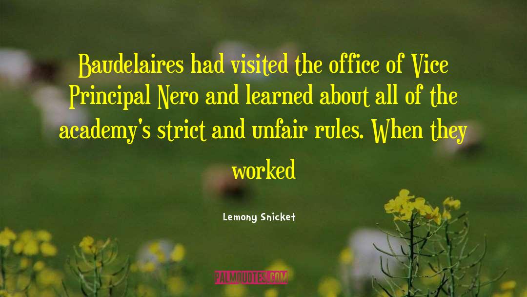 Academys quotes by Lemony Snicket