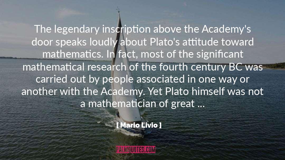 Academys quotes by Mario Livio
