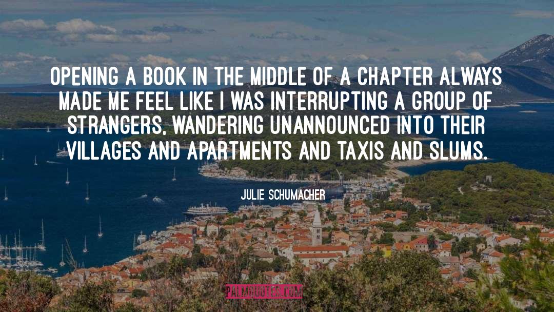 Acappella Apartments quotes by Julie Schumacher