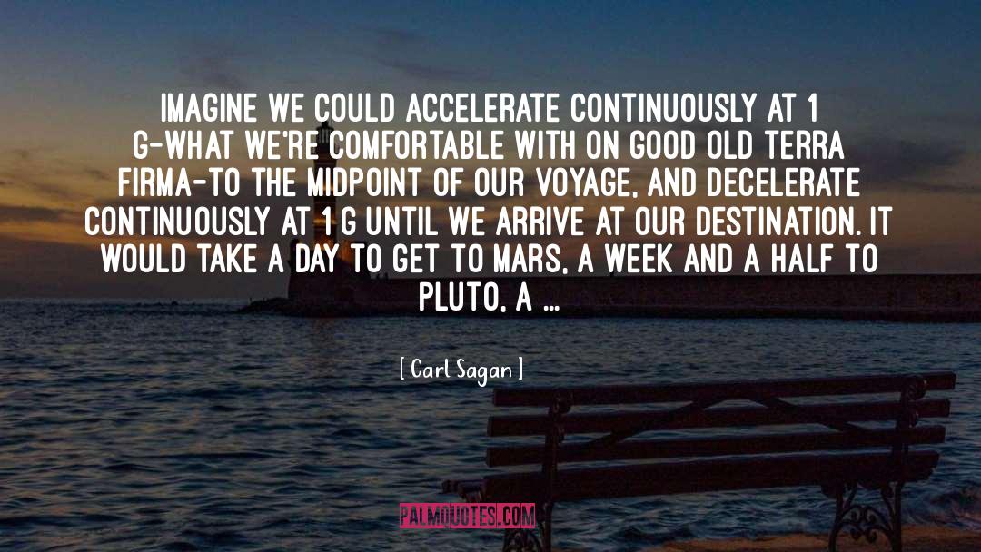 Accelerate quotes by Carl Sagan