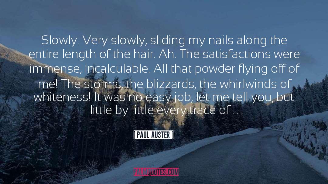 Accenting Nails quotes by Paul Auster