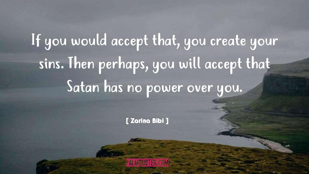 Accepatance quotes by Zarina Bibi