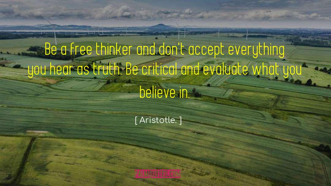 Accept Everything quotes by Aristotle.