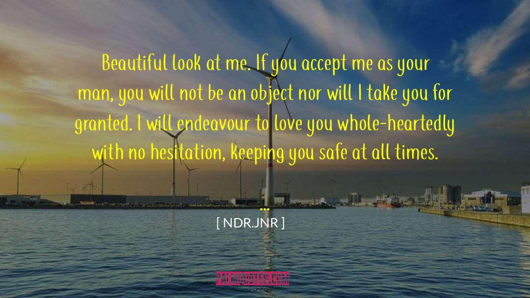 Accept Me quotes by NDR.JNR