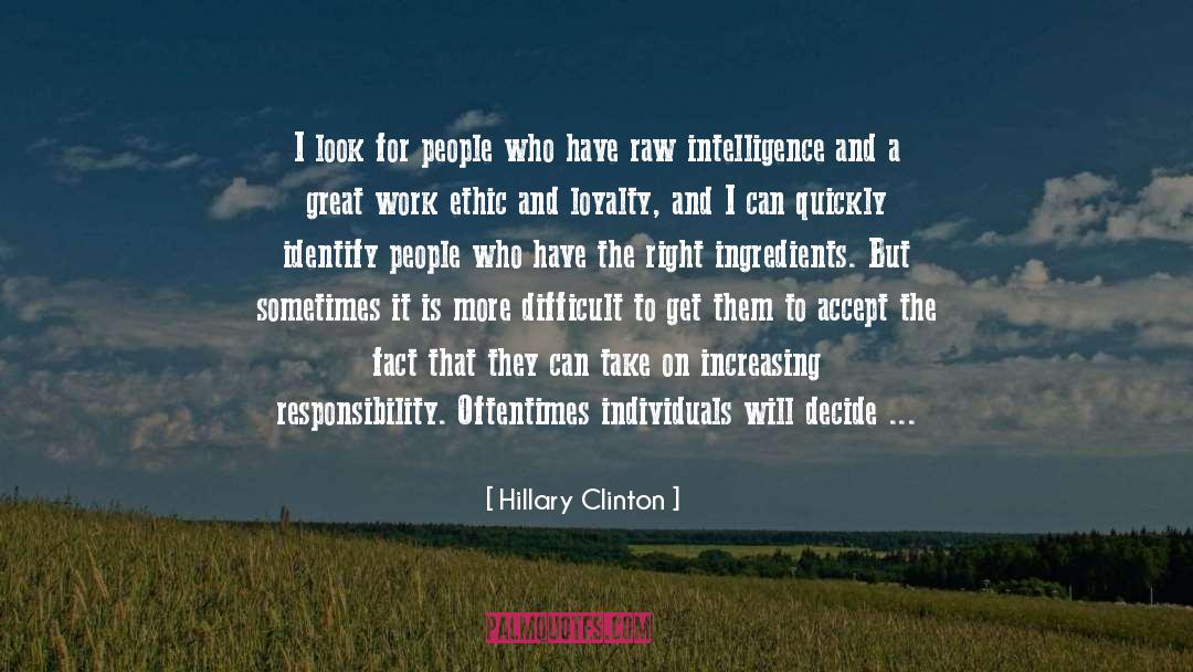 Accept quotes by Hillary Clinton