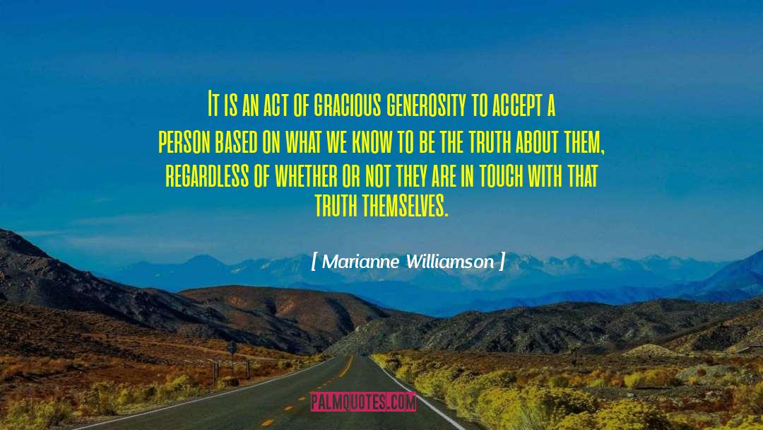 Accept The Change quotes by Marianne Williamson