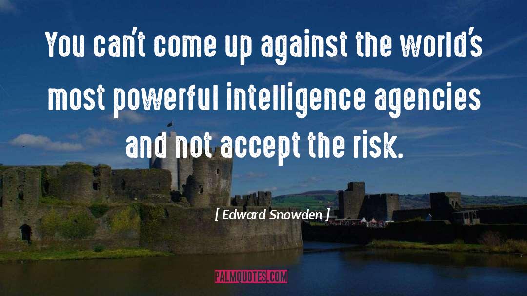 Accept The Risk quotes by Edward Snowden