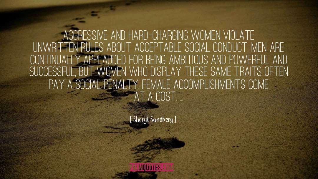 Acceptable quotes by Sheryl Sandberg