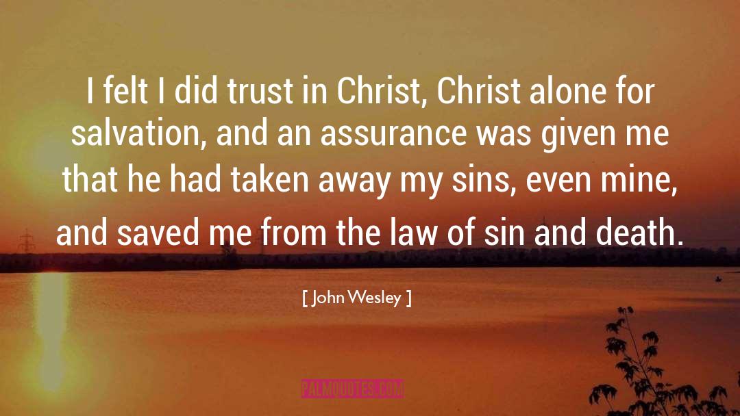 Acceptance Of Death quotes by John Wesley