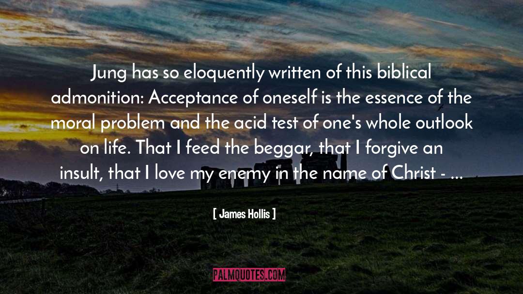 Acceptance Of Oneself quotes by James Hollis